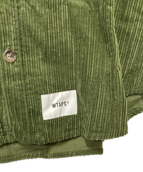 WTAPS（ダブルタップス）WTAPS (ダブルタップス) WCPO / LS / COTTON. CORDUROY グリーン サイズ:X04 実寸参照の古着・服飾アイテム
