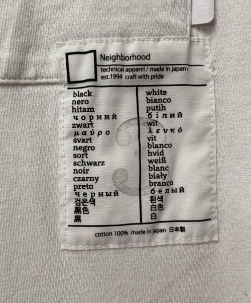 NEIGHBORHOOD（ネイバーフッド）NEIGHBORHOOD (ネイバーフッド) BW CREWNECK-P LS ホワイト サイズ:Mの古着・服飾アイテム