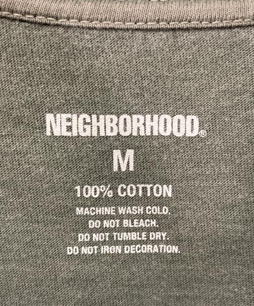NEIGHBORHOOD（ネイバーフッド）NEIGHBORHOOD (ネイバーフッド) 刺繍Tシャツ グレー サイズ:Ｍの古着・服飾アイテム