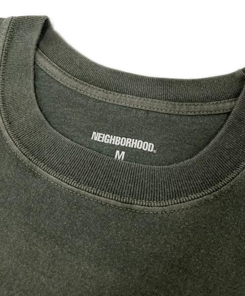 NEIGHBORHOOD（ネイバーフッド）NEIGHBORHOOD (ネイバーフッド) 刺繍Tシャツ グレー サイズ:Ｍの古着・服飾アイテム