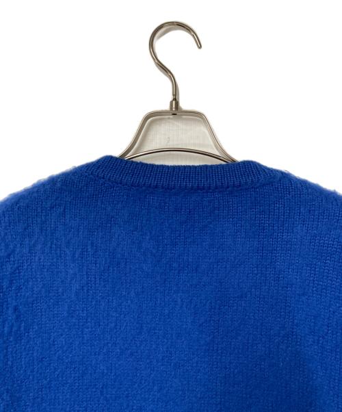 WTAPS（ダブルタップス）WTAPS (ダブルタップス) PALMER / SWEATER / ACRYLIC ブルー サイズ:X2 実寸参照の古着・服飾アイテム