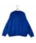 WTAPS (ダブルタップス) PALMER / SWEATER / ACRYLIC ブルー サイズ:X2 実寸参照：18000円