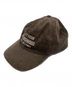 NEIGHBORHOODネイバーフッド）の古着「CORDUROY DAD CAP」｜ブラウン