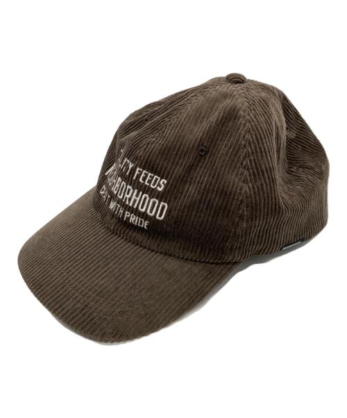 NEIGHBORHOOD（ネイバーフッド）NEIGHBORHOOD (ネイバーフッド) CORDUROY DAD CAP ブラウン サイズ:FREEの古着・服飾アイテム