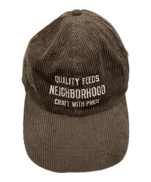 NEIGHBORHOOD（ネイバーフッド）NEIGHBORHOOD (ネイバーフッド) CORDUROY DAD CAP ブラウン サイズ:FREEの古着・服飾アイテム