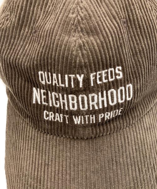 NEIGHBORHOOD（ネイバーフッド）NEIGHBORHOOD (ネイバーフッド) CORDUROY DAD CAP ブラウン サイズ:FREEの古着・服飾アイテム