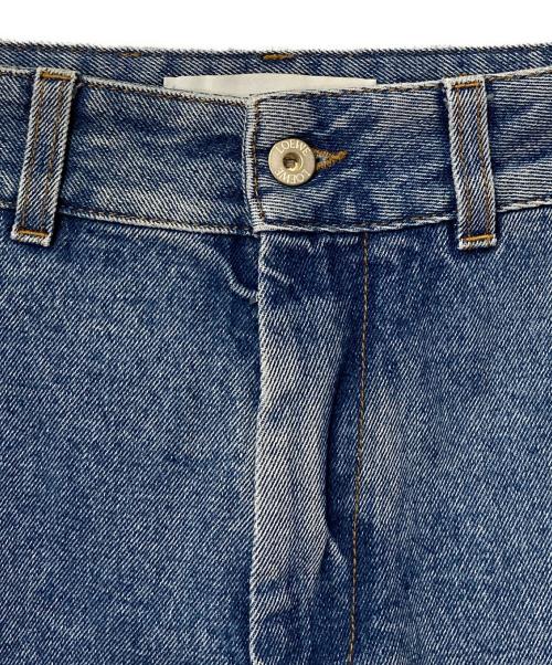 LOEWE（ロエベ）LOEWE (ロエベ) アナグラムバギーデニムパンツ インディゴ サイズ:36の古着・服飾アイテム