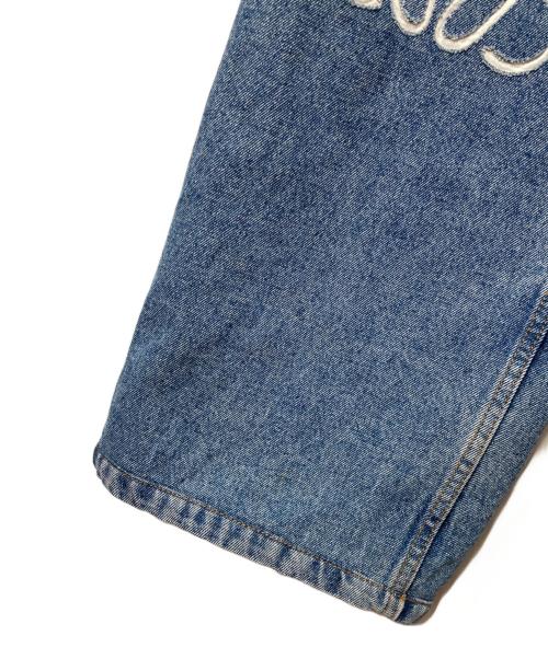 LOEWE（ロエベ）LOEWE (ロエベ) アナグラムバギーデニムパンツ インディゴ サイズ:36の古着・服飾アイテム