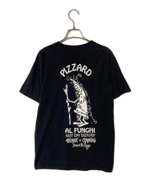 stussy（ステューシー）stussy (ステューシー) プリントTシャツ ブラック サイズ:Ｍの古着・服飾アイテム