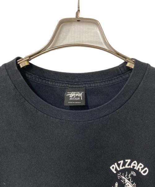 stussy（ステューシー）stussy (ステューシー) プリントTシャツ ブラック サイズ:Ｍの古着・服飾アイテム