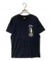 stussy（ステューシー）の古着「プリントTシャツ」｜ブラック