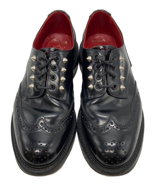 Tricker's（トリッカーズ）Tricker's (トリッカーズ) THE OLD CURIOSITY SHOP (オールドキュリオシティ・ショップ) ウィングチップシューズ ブラック サイズ:8 1/2の古着・服飾アイテム