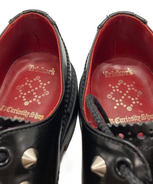 Tricker's（トリッカーズ）Tricker's (トリッカーズ) THE OLD CURIOSITY SHOP (オールドキュリオシティ・ショップ) ウィングチップシューズ ブラック サイズ:8 1/2の古着・服飾アイテム