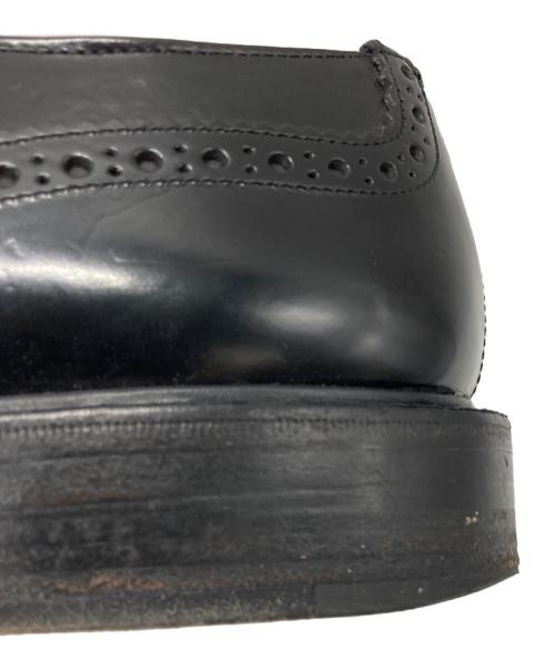 Tricker's（トリッカーズ）Tricker's (トリッカーズ) THE OLD CURIOSITY SHOP (オールドキュリオシティ・ショップ) ウィングチップシューズ ブラック サイズ:8 1/2の古着・服飾アイテム