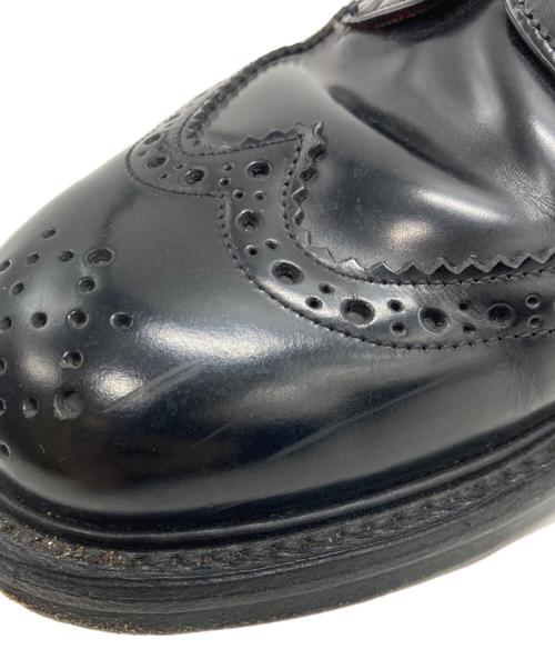 Tricker's（トリッカーズ）Tricker's (トリッカーズ) THE OLD CURIOSITY SHOP (オールドキュリオシティ・ショップ) ウィングチップシューズ ブラック サイズ:8 1/2の古着・服飾アイテム