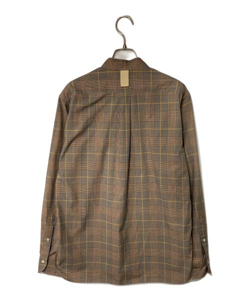 CANTATE（カンタータ）cantate (カンタータ) バンドカラーシャツ グレー サイズ:48の古着・服飾アイテム
