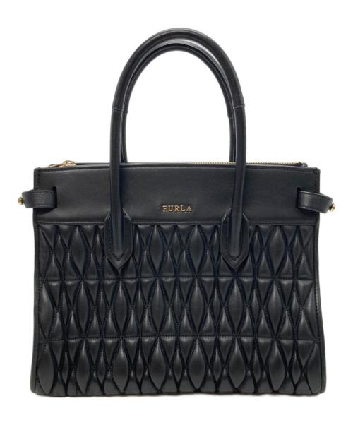 FURLA（フルラ）FURLA (フルラ) 2WAYショルダーバッグ ブラックの古着・服飾アイテム