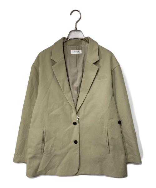 STYLE MIXER（スタイルミキサー）STYLE MIXER (スタイルミキサー) ハイラインテーラードジャケット ベージュ サイズ:Mの古着・服飾アイテム