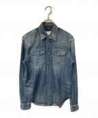 Maison Margielaメゾンマルジェラ）の古着「ウエスタンデニムシャツ」｜インディゴ