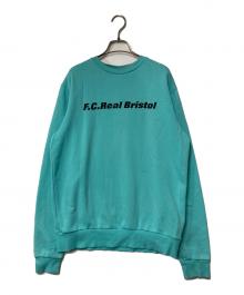 F.C.R.B.（エフシーレアルブリストル）の古着「ロゴスウェット」｜ブルー