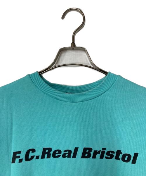 F.C.R.B.（エフシーレアルブリストル）F.C.R.B. (エフシーレアルブリストル) ロゴスウェット ブルー サイズ:Sの古着・服飾アイテム