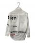 BURBERRY LONDON (バーバリーロンドン) ホースフェリー プリント ロゴ 長袖シャツ ホワイト サイズ:34：18000円