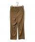 AURALEE (オーラリー) SUPER FINE TROPICAL WOOL SLACKS カーキ サイズ:2：17000円