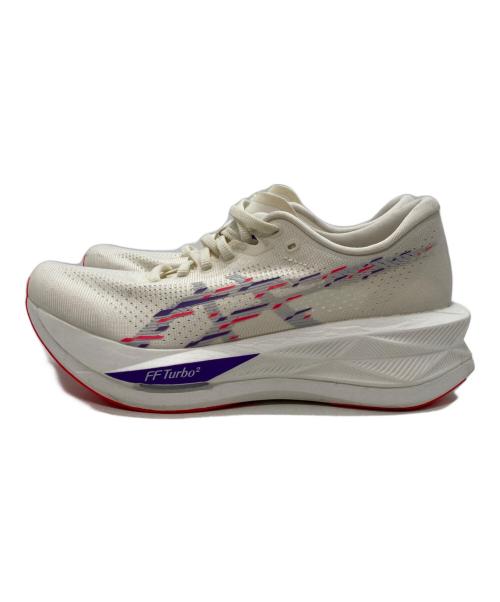 asics（アシックス）asics (アシックス) ランニングシューズ SONICBLAST ホワイト サイズ:EUR39/US7.5/UK5.5/BR37/CN245の古着・服飾アイテム
