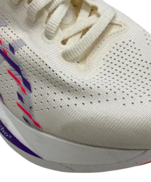 asics（アシックス）asics (アシックス) ランニングシューズ SONICBLAST ホワイト サイズ:EUR39/US7.5/UK5.5/BR37/CN245の古着・服飾アイテム