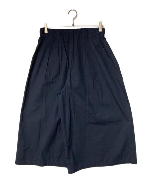 HUIS（ハウス）HUIS (ハウス) やわらかコットンスカートパン ネイビー サイズ:Freeの古着・服飾アイテム