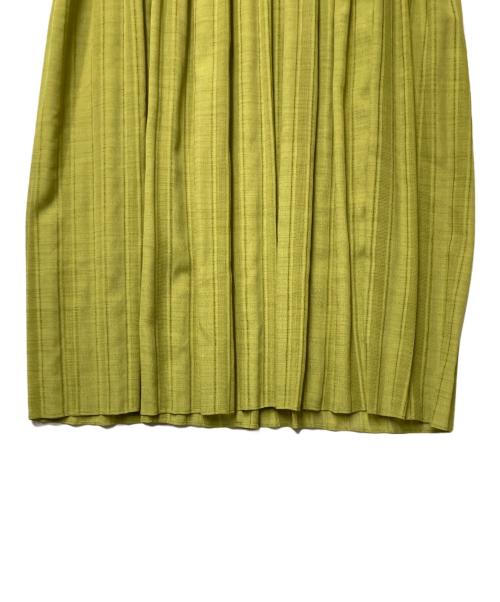 Leilian（レリアン）Leilian (レリアン) カットワークワンピース グリーン サイズ:13の古着・服飾アイテム