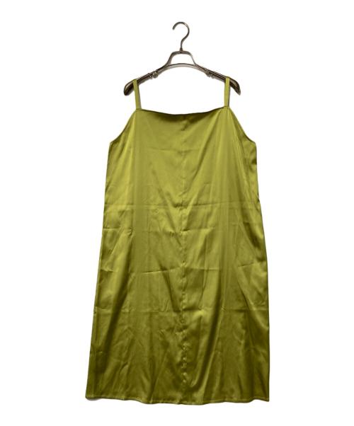 Leilian（レリアン）Leilian (レリアン) カットワークワンピース グリーン サイズ:13の古着・服飾アイテム