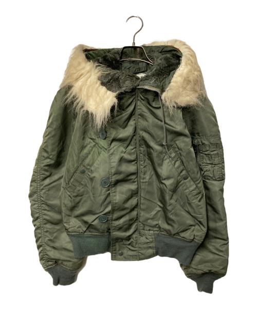 ALPHA INDUSTRIES（アルファインダストリーズ）ALPHA INDUSTRIES (アルファインダストリーズ) N-2Bジャケット カーキ サイズ:Sの古着・服飾アイテム