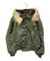 ALPHA INDUSTRIES（アルファインダストリーズ）の古着「N-2Bジャケット」｜カーキ