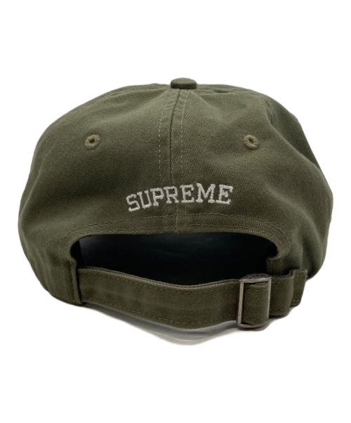 SUPREME（シュプリーム）SUPREME (シュプリーム) ベースボールキャップ オリーブの古着・服飾アイテム