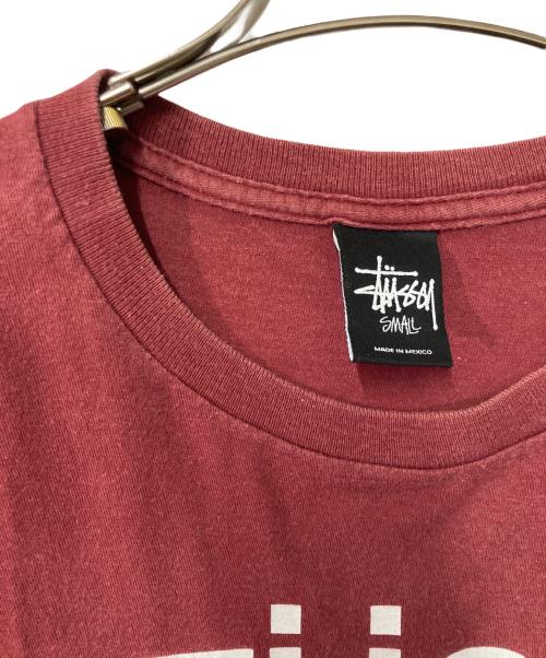 stussy（ステューシー）stussy (ステューシー) ロゴTシャツ ブラウン サイズ:Sの古着・服飾アイテム