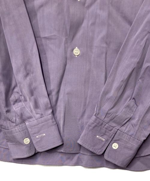 COMME des GARCONS HOMME PLUS（コムデギャルソンオムプリュス）COMME des GARCONS HOMME PLUS (コムデギャルソンオムプリュス) 切替シャツ パープル サイズ:XSの古着・服飾アイテム