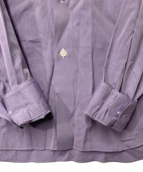 COMME des GARCONS HOMME PLUS（コムデギャルソンオムプリュス）COMME des GARCONS HOMME PLUS (コムデギャルソンオムプリュス) 切替シャツ パープル サイズ:XSの古着・服飾アイテム