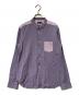 COMME des GARCONS HOMME PLUS（コムデギャルソンオムプリュス）の古着「切替シャツ」｜パープル