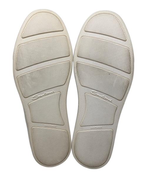 Santoni（サントーニ）Santoni (サントーニ) ダブルモンク レザーシューズ ネイビー サイズ:7の古着・服飾アイテム