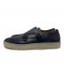 Santoni (サントーニ) ダブルモンク レザーシューズ ネイビー サイズ:7：20000円