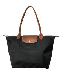 LONGCHAMP（ロンシャン）の古着「ル プリアージュL トートバッグ」｜ブラック