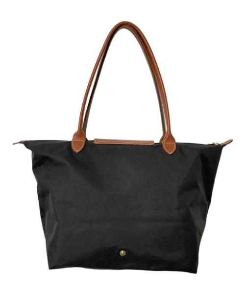 LONGCHAMP（ロンシャン）LONGCHAMP (ロンシャン) ル プリアージュL トートバッグ ブラックの古着・服飾アイテム