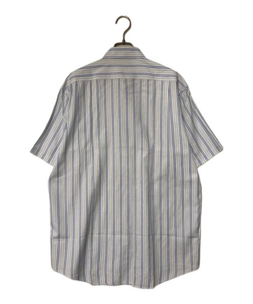 BURBERRY LONDON（バーバリーロンドン）BURBERRY LONDON (バーバリーロンドン) ストライプシャツ ブルー サイズ:XLの古着・服飾アイテム