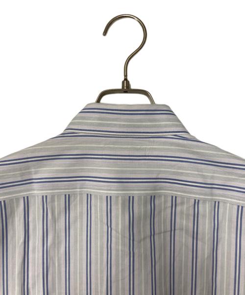 BURBERRY LONDON（バーバリーロンドン）BURBERRY LONDON (バーバリーロンドン) ストライプシャツ ブルー サイズ:XLの古着・服飾アイテム