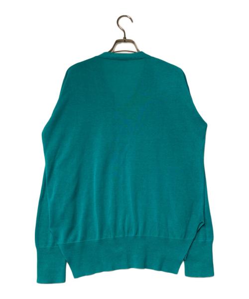 Cruciani（クルチアーニ）CRUCIANI (クルチアーニ) Vネックニット グリーン サイズ:40の古着・服飾アイテム
