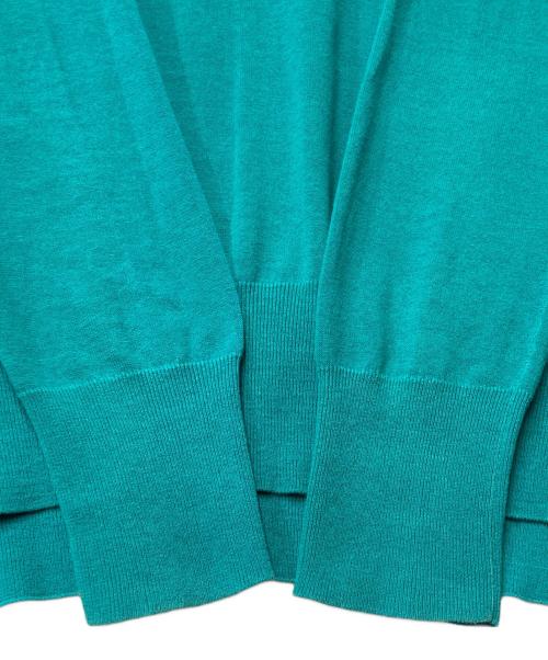 Cruciani（クルチアーニ）CRUCIANI (クルチアーニ) Vネックニット グリーン サイズ:40の古着・服飾アイテム