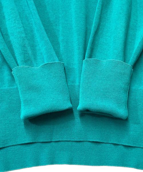 Cruciani（クルチアーニ）CRUCIANI (クルチアーニ) Vネックニット グリーン サイズ:40の古着・服飾アイテム
