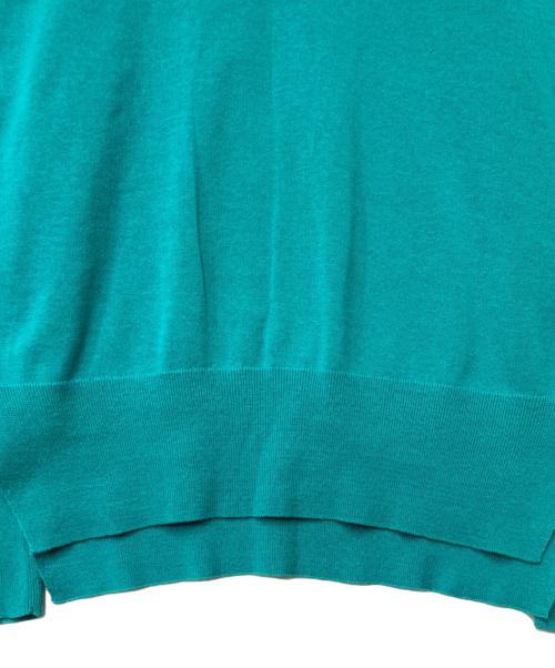 Cruciani（クルチアーニ）CRUCIANI (クルチアーニ) Vネックニット グリーン サイズ:40の古着・服飾アイテム