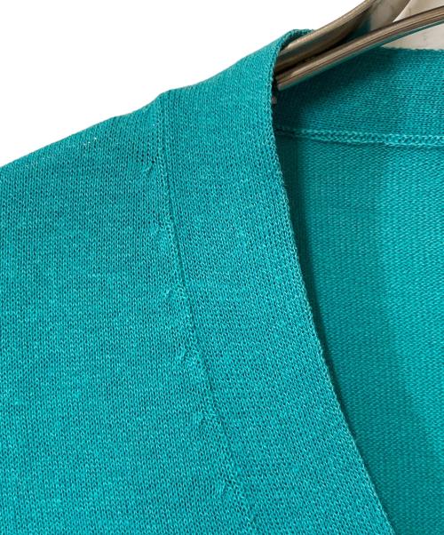 Cruciani（クルチアーニ）CRUCIANI (クルチアーニ) Vネックニット グリーン サイズ:40の古着・服飾アイテム